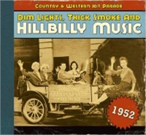 COUNTRY & WESTERN HIT PARADE 1952 - VARIOUS ARTISTS - HILLBILLY CD, BEAR FAMILY