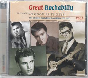 JUST ABOUT AS GOOD AS IT GETS - GREAT ROCKABILLY VOL. 2 (2 CDS) - VARIOUS ARTISTS - 50's Rockabilly Comp CD, SMITH & CO