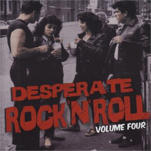 DESPERATE ROCK N ROLL VOL 4 - Various Artists - 1950'S COMPILATIONS CD, FLAME