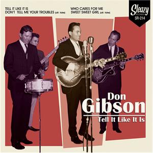 Tell it Like it is - Don Gibson - 45s VINYL, SLEAZY