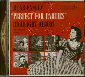 PERFECT FOR PARTIES - Various Artists - HILLBILLY CD, BEAR FAMILY