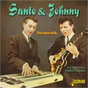 Sleepwalk - The First Two Stereo Albums - SANTO & JOHNNY - INSTRUMENTALS CD, JASMINE