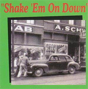 SHAKE EM ON DOWN VOL1 - VARIOUS ARTISTS - 50's Rhythm 'n' Blues CD, FLAT TOP