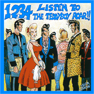 1-2-3-4 LISTEN TO THE TEDS ROAR - VARIOUS ARTISTS - TEDDY BOY R'N'R CD, ABC Paramount