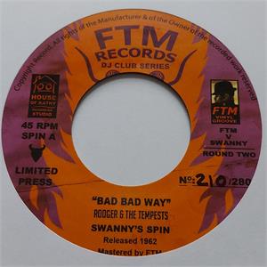 Bad Bad Way:the Fix - Roger & the Tempests/Howie G Condor - 45s VINYL, FTM