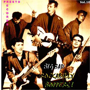 BIG BAD ROCKABILLY BOPPERS VOL10 (2 CD'S) - VARIOUS ARTISTS - 50's Rockabilly Comp CD, LUCKY