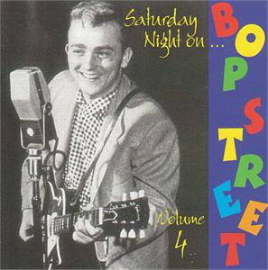 SAT NITE ON BOP STREET VOL 4 - VARIOUS ARTISTS - 50's Rockabilly Comp CD, BOP