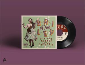 Tip Toe Boogie : Too Long - Bailey Dee - Modern 45's VINYL, RUBY