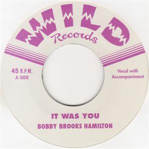 It Was You : Little School Girl - Bobby Brooks Hamilton ‎ - WILD VINYL, WILD