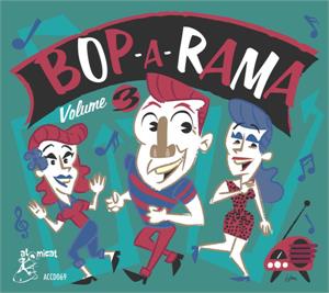 Bop-a-Rama vol3 - Various Artists - 50's Rockabilly Comp CD, ATOMICAT