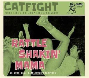 CATFIGHT vol 1 - Rattle Shakin Mama - VARIOUS ARTISTS - 50's Rockabilly Comp CD, ATOMICAT