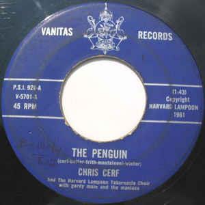 Fallout Filly:the Penguin - Chris Cerf - 45s VINYL, VANTIS