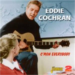 C'MON EVERYBODY (2 CD'S) - EDDIE COCHRAN - 50's Artists & Groups CD, JASMINE