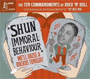 Ten Commandments Of Rock 'N' Roll 10 - Various Artists - 1950'S COMPILATIONS CD, ATOMICAT