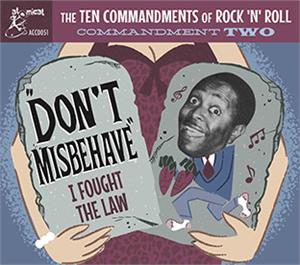 Ten Commandments Of Rock 'N' Roll 2 - Various Artists - 1950'S COMPILATIONS CD, ATOMICAT
