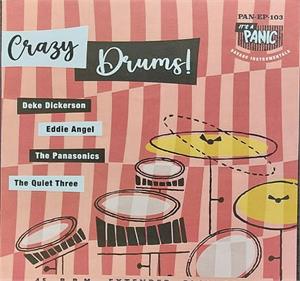 Scorcho:Kaiser Pan:Thunder:Guitar I Orbit - The Quiet 3 / The Panasonics / Eddie Angel / Deke Dickerson - 45s VINYL, PANIC