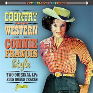 Country & Western Connie Francis Style - CONNIE FRANCIS - 50's Artists & Groups CD, JASMINE