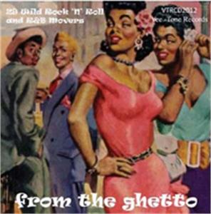 FROM THE GHETTO - VARIOUS ARTISTS - 50's Rhythm 'n' Blues CD, VEE-TONE
