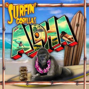 ALOHA - SURFIN GORILLAS - NEO ROCK 'N' ROLL CD, RHYTHM BOMB