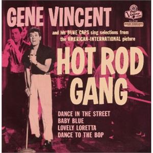 Hot Rod Gang  EP - Gene Vincent - 45s VINYL, VIP VOP