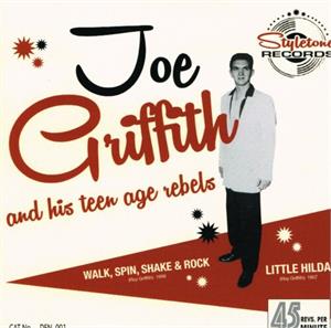 WALK, SPIN, SHAKE, ROCK:LITTLE HILDA - Joe Griffith - 45s VINYL, 2BLUE
