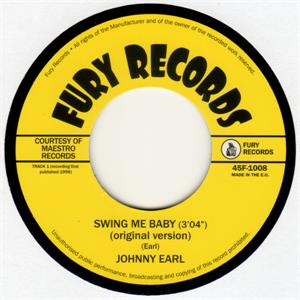 Swing me baby:Ann Marie Valentine - Johnny Earl - Fury VINYL, FURY