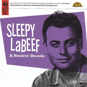 A ROCKIN DECADE - SLEEPY LABEEF - 50's Artists & Groups CD, SNAPPER