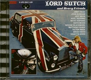 And Heavy Friends & Hands Of Jack The Ripper - Screamin' Lord Sutch - BRITISH R'N'R CD, DESIGN