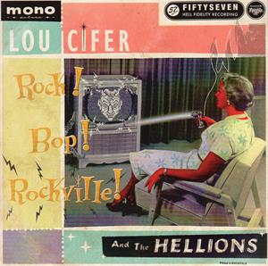 ROCK BOP ROCKVILLE - LOU CIFER - TEDDY BOY R'N'R CD, 57 RECORDS