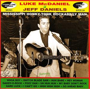 LUKE McDANIEL IS JEFF McDANIEL - LUKE McDANIEL - 50's Artists & Groups CD, STOMPERTIME