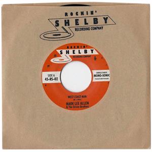 West Coast Man:Oil Field Is Burning - Mark Lee Allen - Modern 45's VINYL, SHELBY