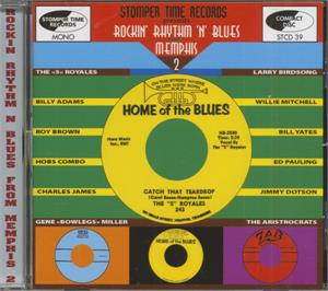 ROCKIN RHYTHM 'n' BLUES FROM MEMPHIS VOL 2 - VARIOUS ARTISTS - 50's Rhythm 'n' Blues CD, STOMPERTIME