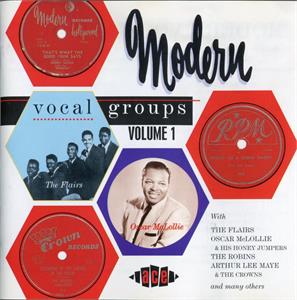 MODERN DOO WOP VOL 1 - VARIOUS ARTISTS - DOOWOP CD, ACE