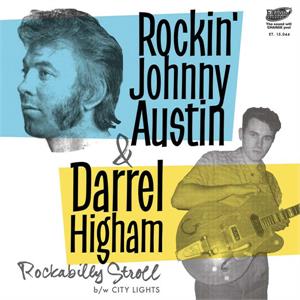 ROCKABILLY STROLL:CITY LIGHTS - ROCKIN JOHNNY AUSTIN & DARREL HIGHAM - El Toro VINYL, EL TORO
