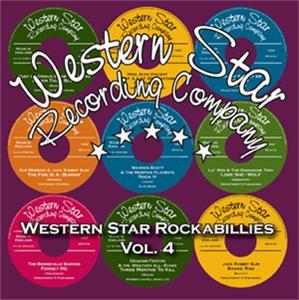 WESTERN STAR ROCKABILLIES VOL 4 - VARIOUS ARTISTS - NEO ROCKABILLY CD, WESTERN STAR