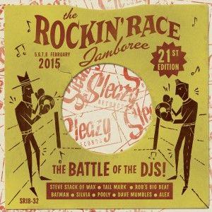 ROCKIN RACE JAMBOREE 2015 - Various Artists - 1950'S COMPILATIONS CD, SLEAZY