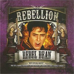 REBEL DEAN - REBELLION - NEO ROCK 'N' ROLL CD, FOOTTAPPING