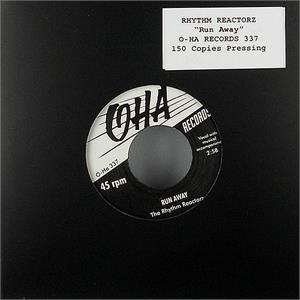 Run Away (single sided) - Rhythm Reactorz - Modern 45's VINYL, OHA