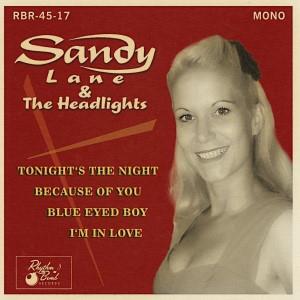 Tonight`s The Night EP - Sandy Lane & The Headlights - Rhythm Bomb VINYL, RHYTHM BOMB