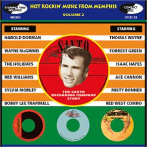 HOT ROCKIN' MUSIC FROM MEMPHIS Volume 2 - VARIOUS ARTISTS - 50's Rockabilly Comp CD, STOMPERTIME