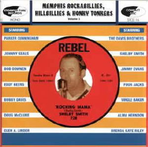 MEMPHIS ROCKABILLIES, HILLBILLIES & HONKY TONKERS Volume 3 - VARIOUS ARTISTS - HILLBILLY CD, STOMPERTIME