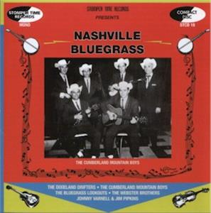 NASHVILLE BLUEGRASS - Various Artists - HILLBILLY CD, STOMPERTIME