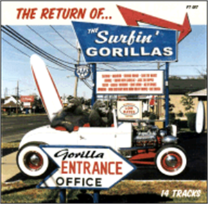 RETURN OF - SURFIN GORILLAS - NEO ROCK 'N' ROLL CD, FOOTTAPPING