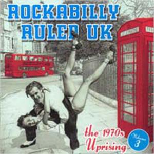 ROCKABILLY RULED UK VOL 3 - VARIOUS ARTISTS - 50's Rockabilly Comp CD, RHYTHM BOMB
